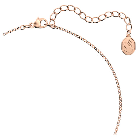 Swarovski Signum Pendant, Swan, White, Rose-Gold Tone Finish