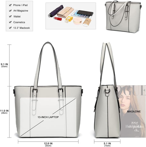 Women Purses and Handbags Tote Shoulder Bag Top Handle Satchel Bags for Ladies DMICXEL