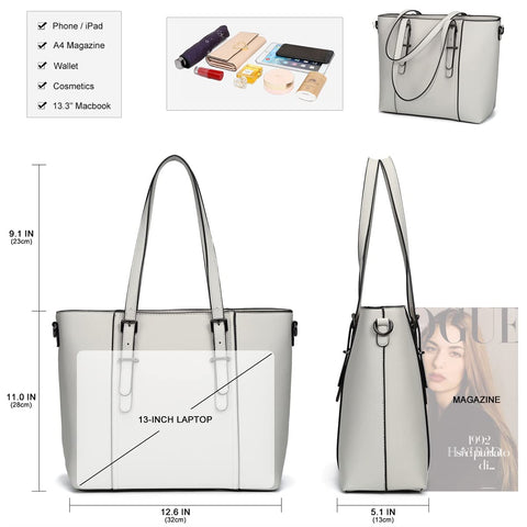 Women Purses and Handbags Tote Shoulder Bag Top Handle Satchel Bags for Ladies DMICXEL