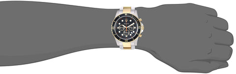 Bulova Men's Classic Sport 6-Hand Chronograph Quartz Watch, Calendar Date, Luminous Hands and Markers, 100M Water Resistant, 44mm Bulova