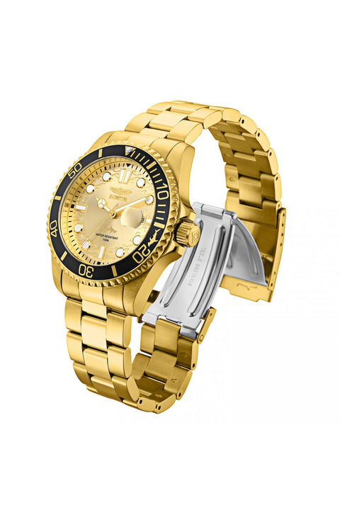 Invicta Mens Pro Diver Quartz Watch, Gold, 30025 Invicta
