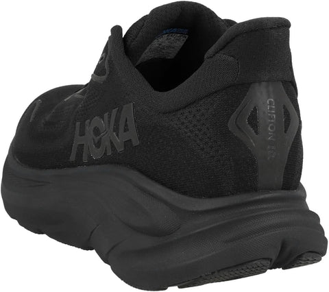 Hoka Men's Clifton 10 Sneaker, Black/Black, 11