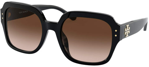 Tory Burch TY7143U Sunglasses 170913-56 -, womens, Dk Brown Gradient TY7143U-170913-56 Tory Burch
