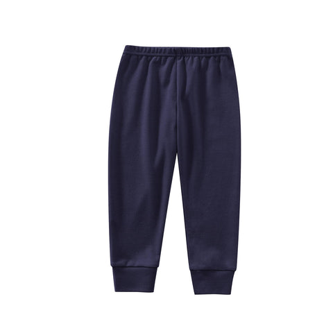 JARMAKO Toddler Boys Cotton Pants, 4-Pack Joggers, Basic Colors, 4T
