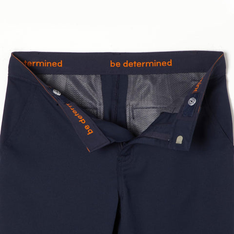 French Toast Boys' Slim Fit Stretch Performance Pant, Navy, 12