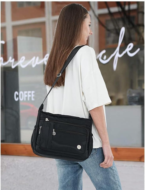 MINTEGRA Women Shoulder Handbag Roomy Multiple Pockets Bag Ladies Crossbody Purse Fashion Tote Top Handle Satchel MINTEGRA