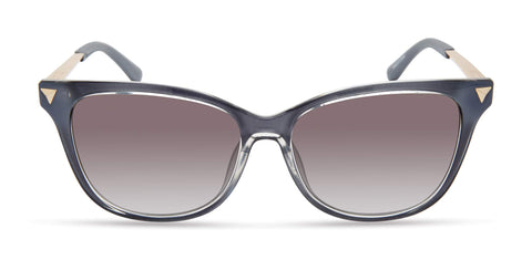 GUESS Women's Stud Acccent Square Sunglasses, Grey, 56mm GUESS