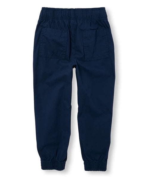 The Children's PlaceThe Children's Place Boys Stretch Pull On Jogger PantsStandardFlax/Tidal 2 Pack6