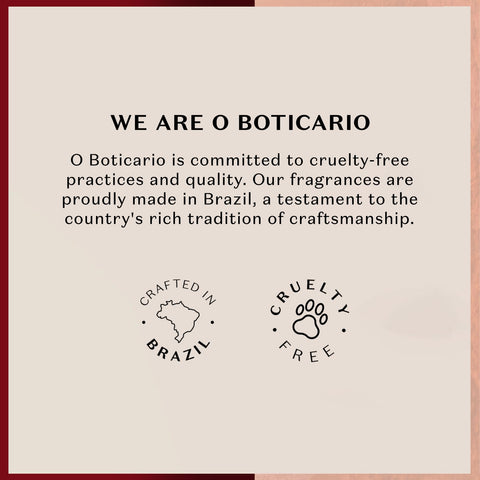 O Boticário Liz Intense Eau de Toilette Fragrance for Women, Amber Woody Intense Perfume, 3.4 Ounce O Boticário