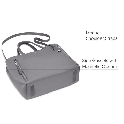 TUMI - Voyageur Valetta Large Tote - Fog TUMI