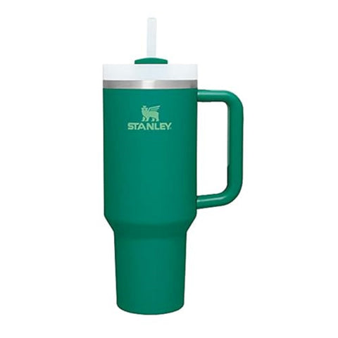 Stanley Quencher H2.0 Tumbler with Handle and Straw 40 oz | Flowstate 3-Position Lid | Cup Holder Compatible for Travel | Insulated Stainless Steel Cup | BPA-Free | Matcha Cream STANLEY