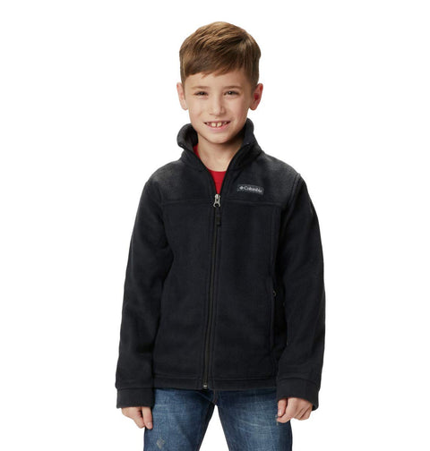 Columbia Toddler Boys Steens Mt II Fleece, Black, 2T
