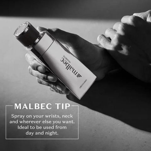 Malbec Magnetic Eau de Toilette By O Boticario, Cologne For Men, Long-Lasting Men's Fragrance, French Oak Barrel-Aged Red Wine & Woody Fruity Scent, 3.3 Ounce Malbec