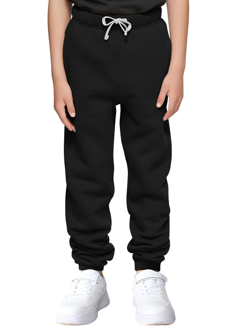 VOGRYE 3 Pack Boys Cotton Toddler Sweatpants Boys Joggers Pants with Pocket Drawstring for Kids 2T-6T