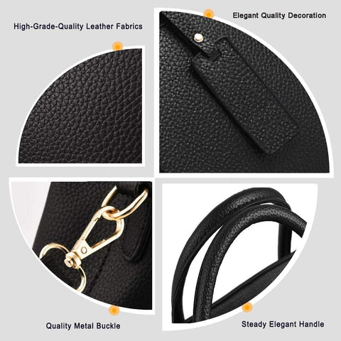 COCIFER Women Top Handle Satchel Handbags Shoulder Bag Tote Purses Messenger Bags COCIFER