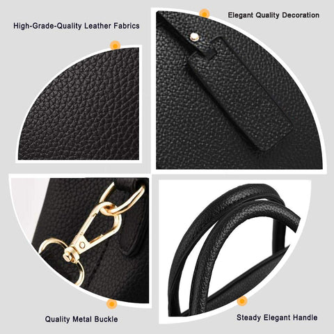 COCIFER Women Top Handle Satchel Handbags Shoulder Bag Tote Purses Messenger Bags COCIFER