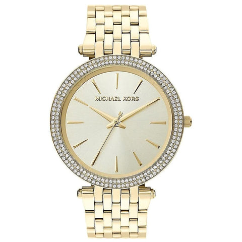 Michael Kors Women's Watch Darci, 39mm case Size, Three Hand Movement, Stainless Steel Strap, Gold, std, Bracelet Michael Kors