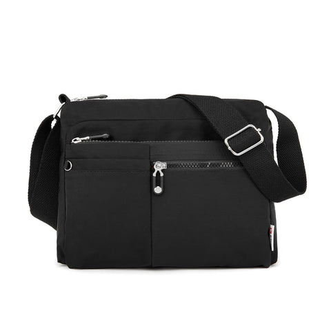 ETidy Crossbody Bag For Women Waterproof Lightweight Casual Shoulder Handbag Purse (Black) ETidy