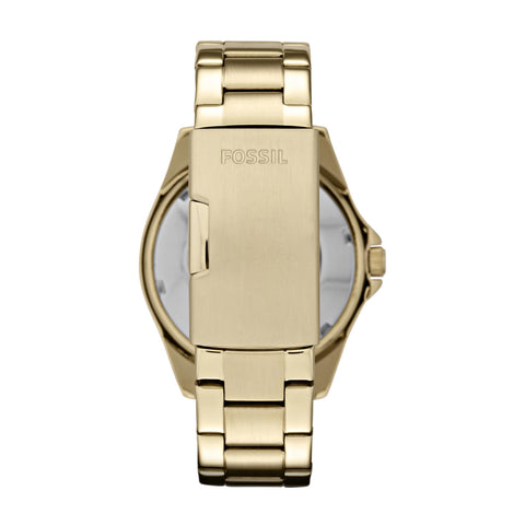 Fossil Women's Riley Quartz Stainless Steel Multifunction Watch, Gold Glitz, 38mm Fossil Watch, Model: ES3203