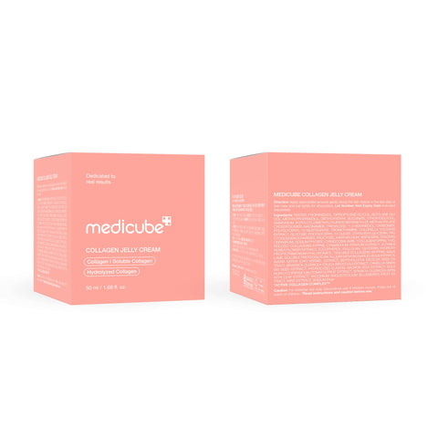 medicube Collagen Jelly Cream- Niacinamide & Freeze-Dried Hydrolyzed Collagen - Boosts skin's barrier hydration and gives 24h Glow & Lifted Look - Korean skincare (1.69 Fl Oz (Pack of 1))