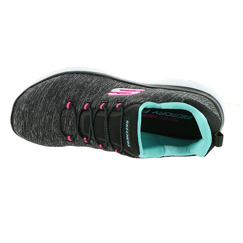 Skechers womens Summits-quick Getaway Sneaker, Black, 7.5 US Skechers