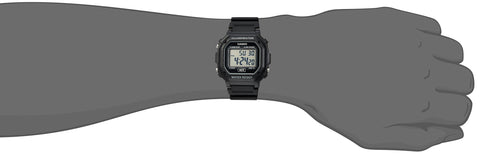 Casio Men's F108WH Illuminator Collection Black Resin Strap Digital Watch