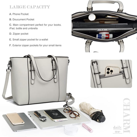 Women Purses and Handbags Tote Shoulder Bag Top Handle Satchel Bags for Ladies DMICXEL