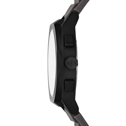 Armani Exchange A|X Men's Sync Chronograph Gray Leather Watch (Model: AX4191)