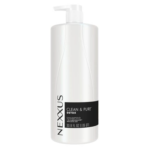 Nexxus Clean and Pure Clarifying Shampoo, With ProteinFusion, Nourished Hair Care Silicone, Dye And Paraben Free 33.8 oz