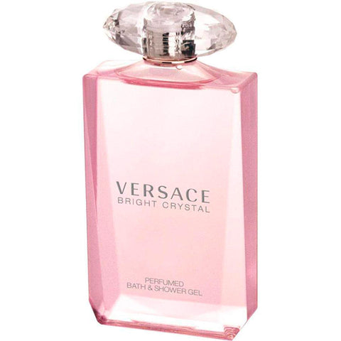 Versace Bright Crystal for Women Perfumed Bath & Shower Gel, 6.7 Ounce