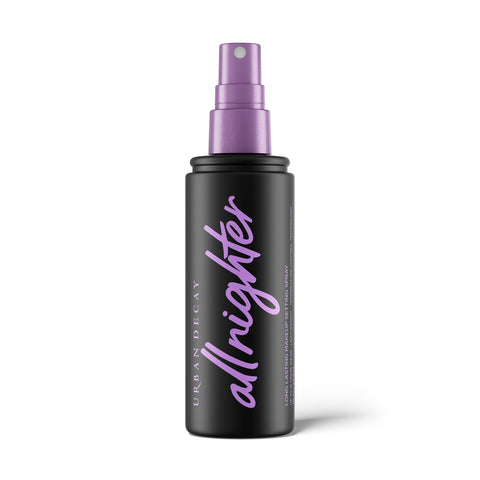 Urban Decay All Nighter Waterproof Makeup Setting Spray (Full Size) - Natural Finish, Smudge-Proof, Transfer-Resistant, Up to 16HR Wear, Cools Skin Temperature, Fine Mist, Controls Shine - 4 Fl Oz URBAN DECAY