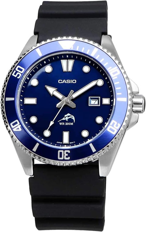 Casio MDV-106 Series Men's Watch, Diver Watch, Overseas Model, Blue MDV-106B-2AV, Waterproof CASIO(カシオ)