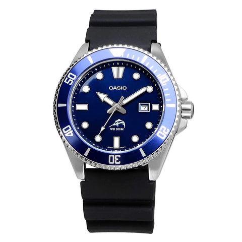 Casio MDV-106 Series Men's Watch, Diver Watch, Overseas Model, Blue MDV-106B-2AV, Waterproof CASIO(カシオ)