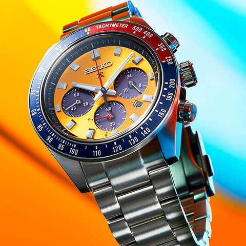 SEIKO Men's SSC947 Prospex Speedtimer Watch