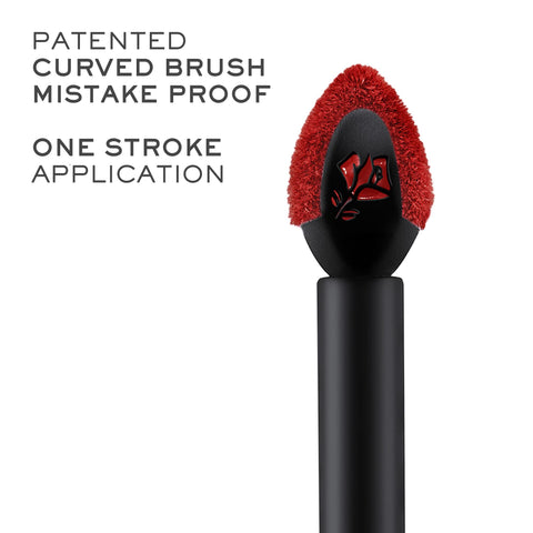 Lancôme L'Absolu Rouge Drama Ink Semi-Matte Liquid Lipstick - Highly Pigmented - All Day Wear - 502 Fiery Pink Lancôme