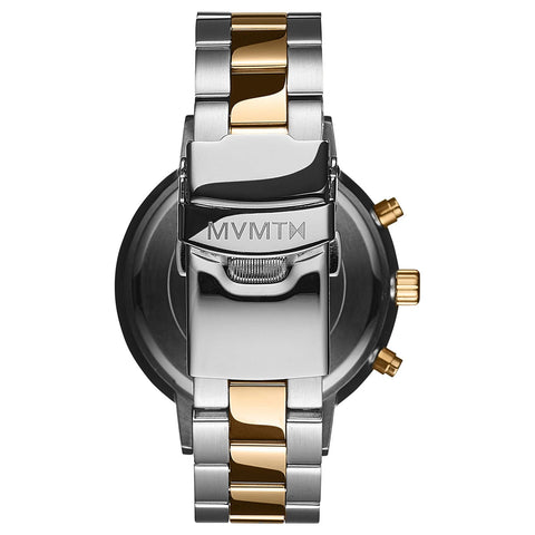MVMT Nova - Dual Timezone Women’s Wristwatch - Minimalist Dress Watch for Women - 3 ATM/30 Meters Water-Resistant Timepiece - Stainless Steel Analog Women’s Watch with Interchangeable Bands - 38mm MVMT