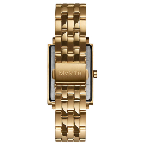 MVMT Signature Square Watches for Women - Premium Minimalist Women’s Watch - Analog, Stainless Steel, 5 ATM/50 Meters Water Resistance - Interchangeable Band - 24mm MVMT