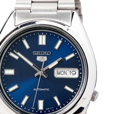 SEIKO 5 Automatic Blue Dial Stainless Steel Men's Watch SNXS77