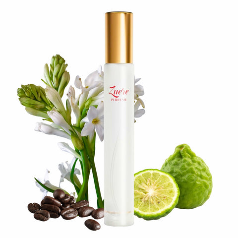 Zuere Perfumes for Women Eau de Parfum, Women's Perfume with Notes of Jasmine Latte, Pheromones Infused Enhanced Scents Perfumes 0.35 fl.oz/10ml, JG_C1_07 Zuere