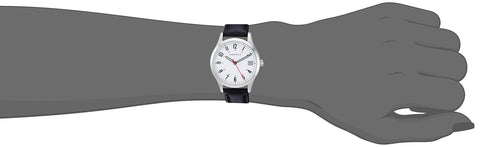 Caravelle by Bulova Ladies' Traditional Quartz Silver-Tone Stainless Steel Watch, White Dial Style: 43M118 Caravelle