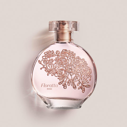 O Boticário Floratta Rose Eau de Toilette, Long-Lasting Floral Rose Fragrance Perfume for Women, 2.5 Ounce O Boticário