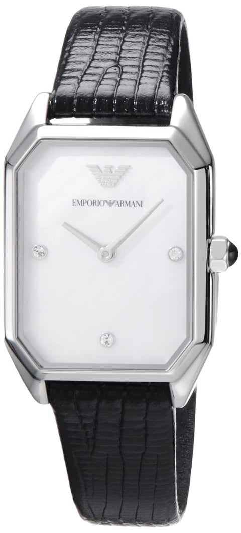Emporio Armani Women's AR11148 Gioia Analog Display Quartz Black Watch Emporio Armani