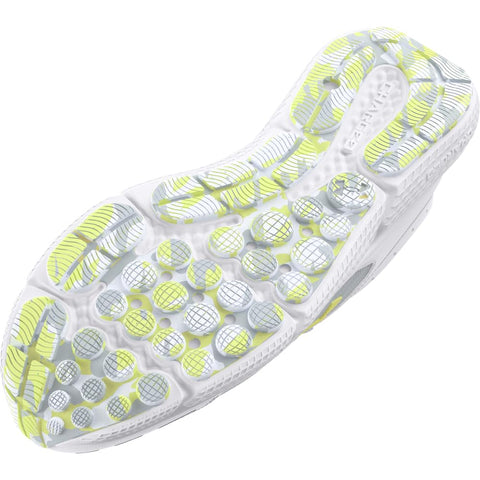 Under Armour Women's Charged Assert 10, (110) White/White/Sonic Yellow, 7, US Under Armour