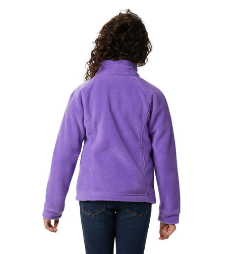 Columbia Baby Girls Benton Springs Fleece Jacket, Grape Gum, Small