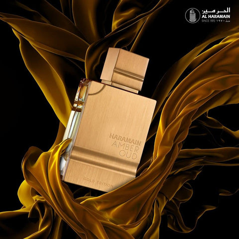 Al Haramain Amber Oud Gold Edition - Arabian Perfume for Women and Men - Unisex Perfume - Long Lasting Amber Perfume for Men and Women - 2 oz Al Haramain