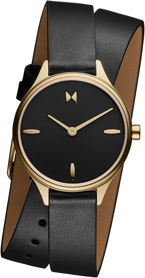 MVMT Reina Japanese Quartz Watch - Women’s Wristwatch - 5 ATM/50 Meters Water-Resistant Analog Watch - Classic Bangle Watch for Women - Interchangeable Bands - 30mm MVMT
