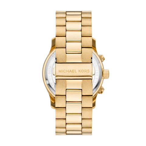 Michael Kors Runway Chronograph Gold-Tone Stainless Steel Men's Watch (Model: MK9074) Michael Kors