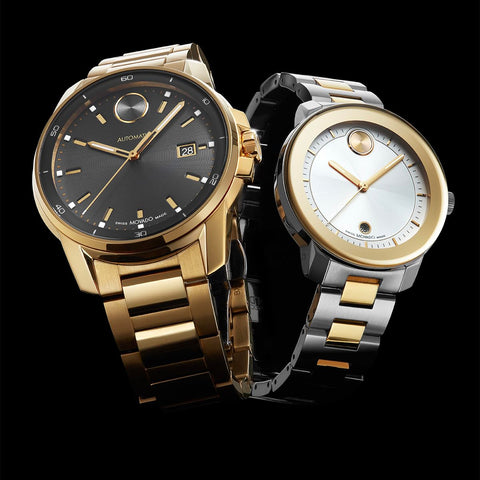 Movado Bold 3600870 Verso Women's Two Tone Stainless Steel Case and Bracelet Color: Two Tone Movado