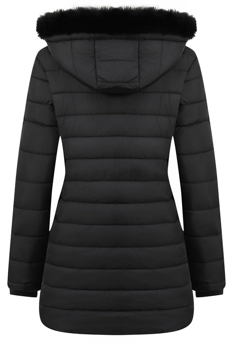 GOLDLADY Women's Waterproof Long Puffer Jacket Thickened Down Jacket Warm Winter Coat GOLDLADY