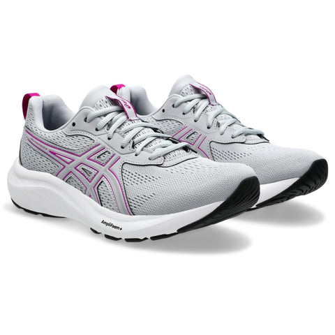 ASICS Women's Gel-Contend 9 Running Shoe, 9, Piedmont Grey/Purple Spectrum